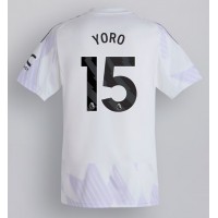 Manchester United Leny Yoro #15 Vonkajší futbalový dres 2025-26 Krátky Rukáv